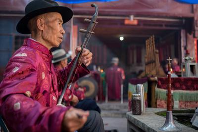 Picture: Dongjing Music at the Benzhu Temple