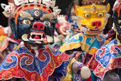 teaser image for Masked Dances at Zhamei Temple slides