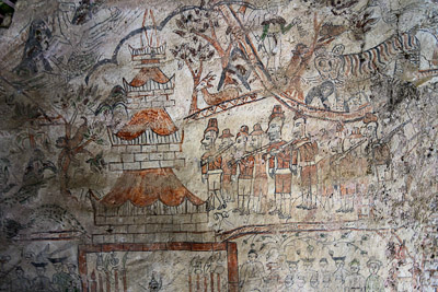 Murals of Mangzhong Temple